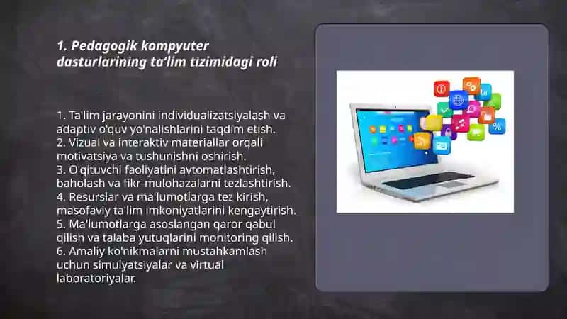 Pedagogik komputer dasturlari 3