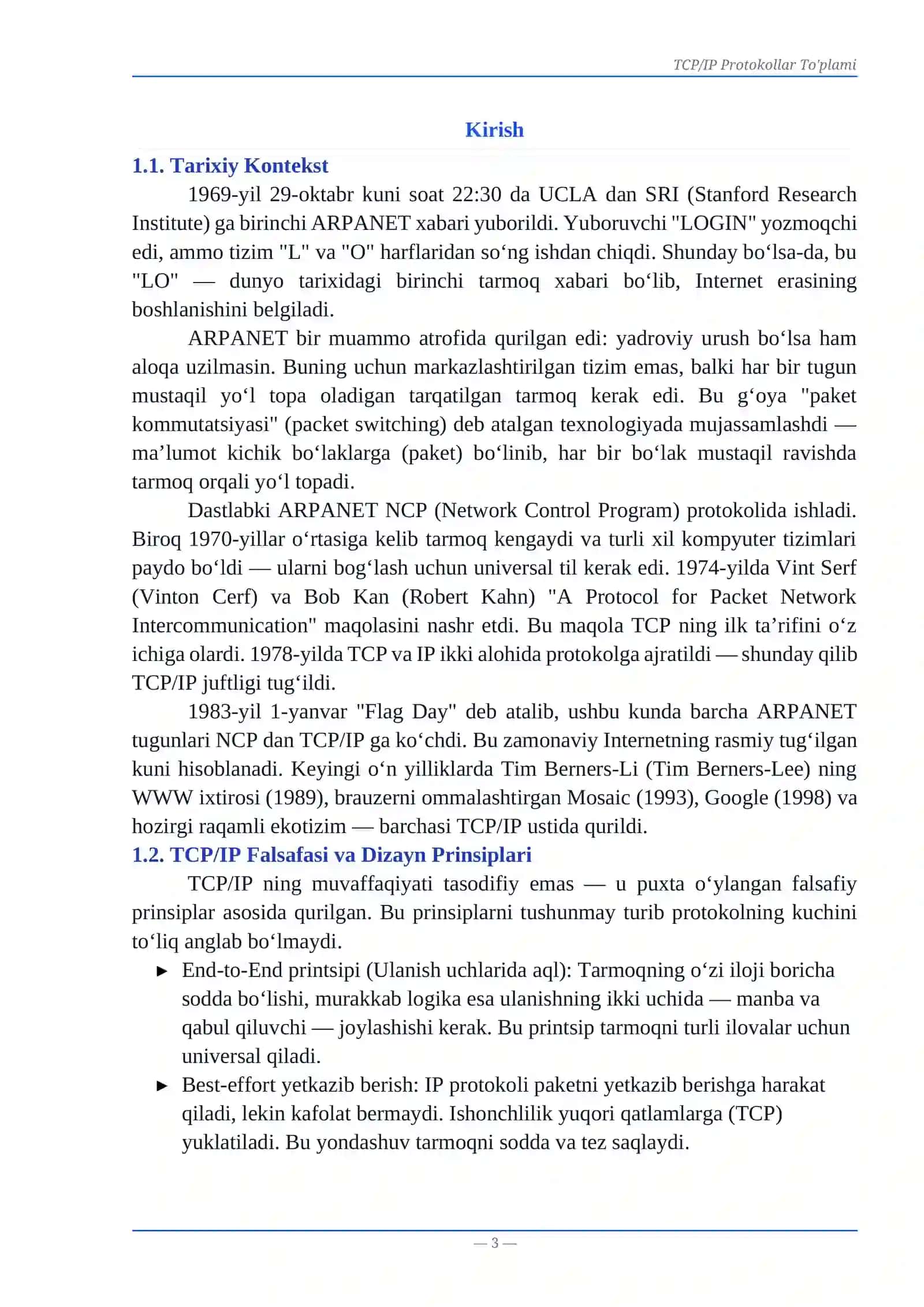 TCP/IP PROTOKOLLAR TO‘PLAMI MAQOLA 3