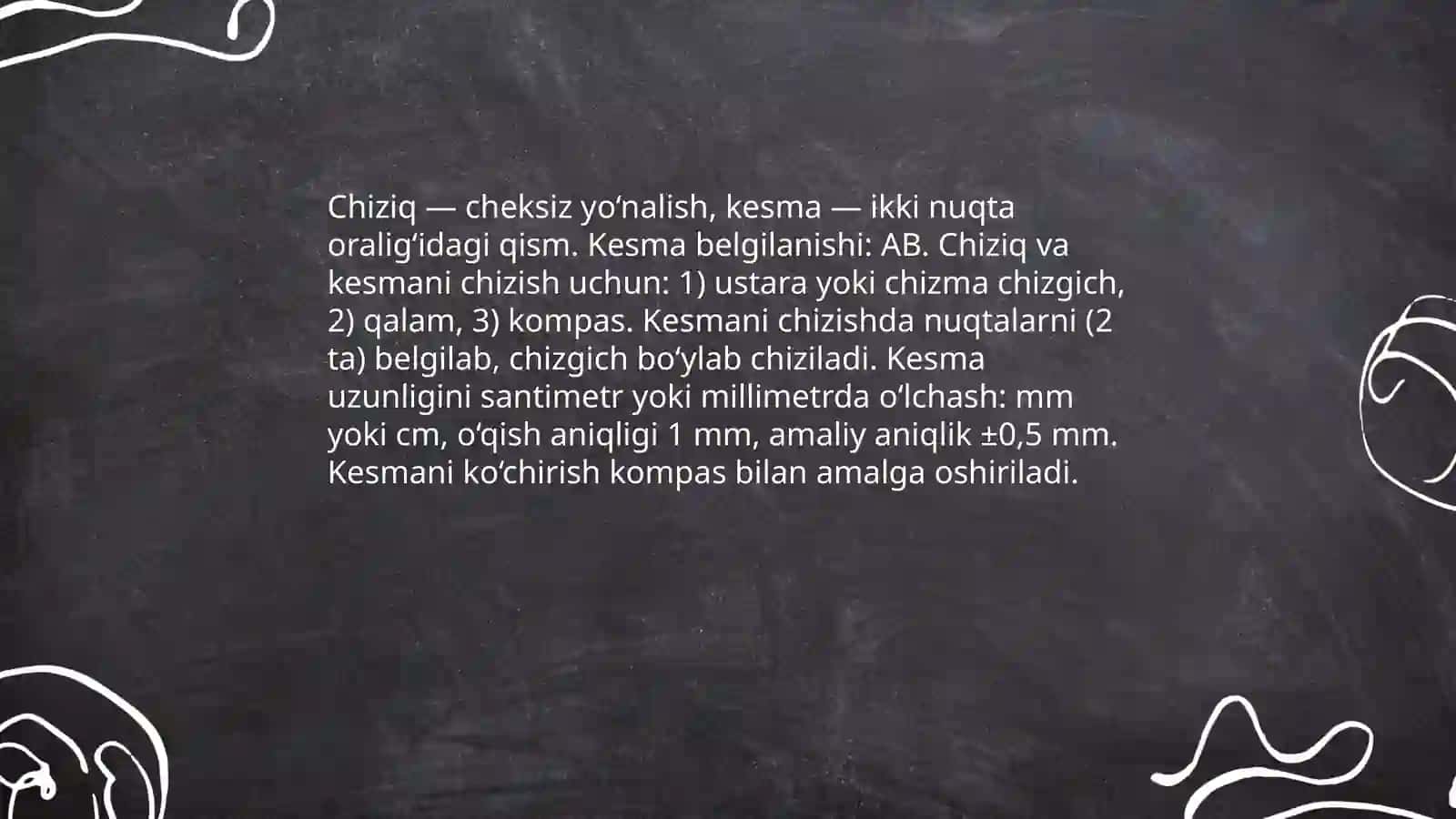 Sodda geometrik yasash ishlari bilan tanishtirish, fazoviy tasavvurlarni rivojlantirish 3