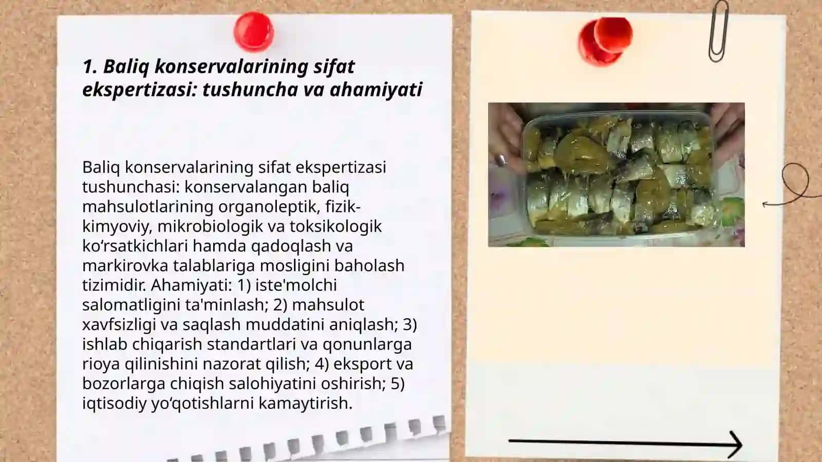 Baliq konservalarining sifat ekspertizasi 3