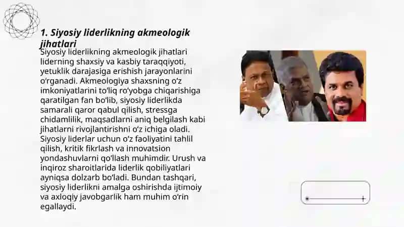 Siyosiy akmeologiya. Harbiy akmeologiya 3