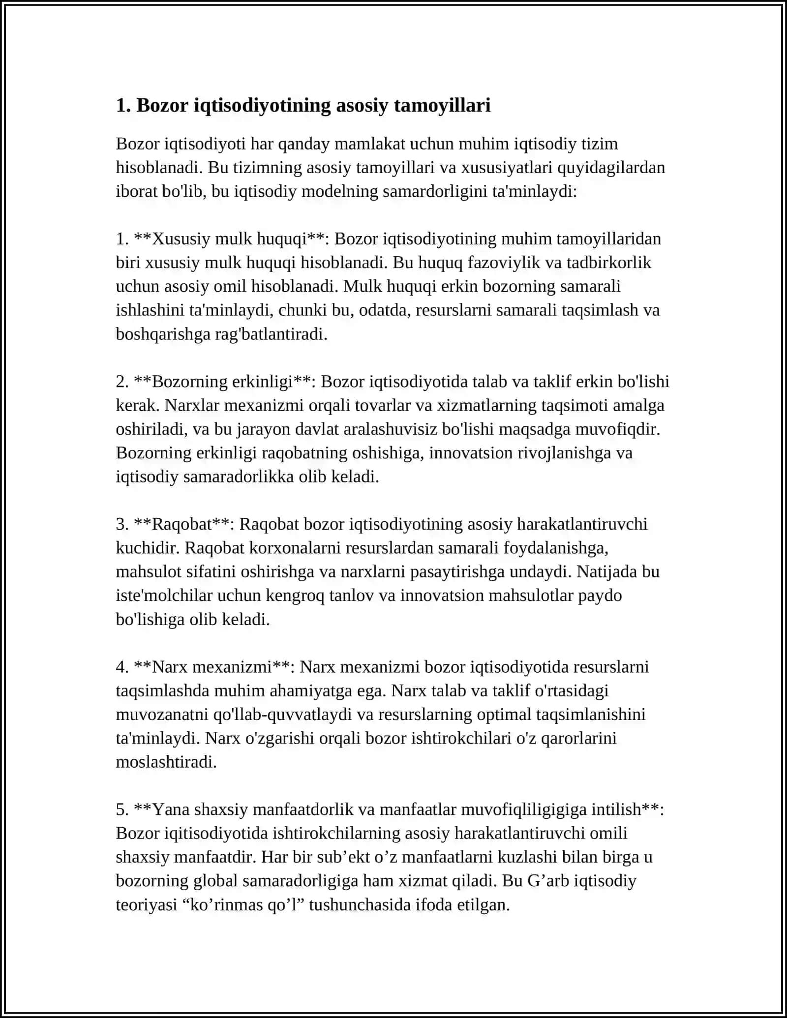 BOZOR IQTISODIYOTIGA MUXOLIF SOTSIALISTIK YO'NALISH MOHIYATI VAN USING TARIXIY TAQDIRI 3
