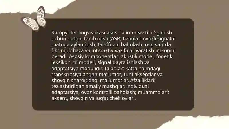 Kampyuter lingvistikasi tillarni intensiv organish dasturlari 3