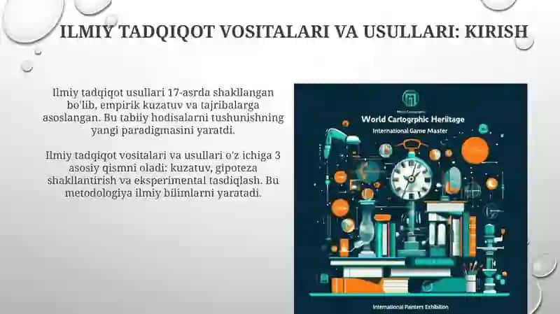 Ilmiy tadqiqot vositalari va usullari 3