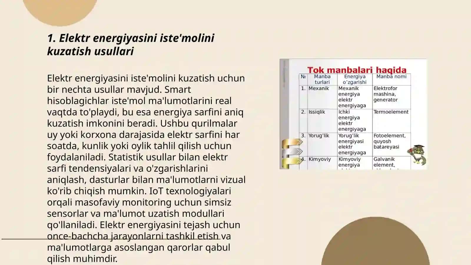 Elektr energiyasini nazorat qilish va hisoblash tizimlari 3