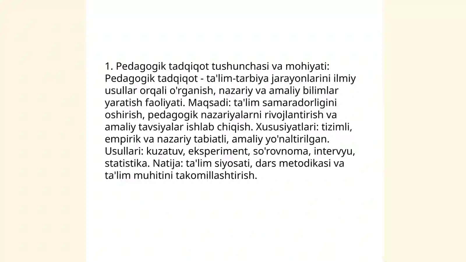 Pedagogik tadqiqotlarning asosiy kategoriyalari va tushunchalari 3