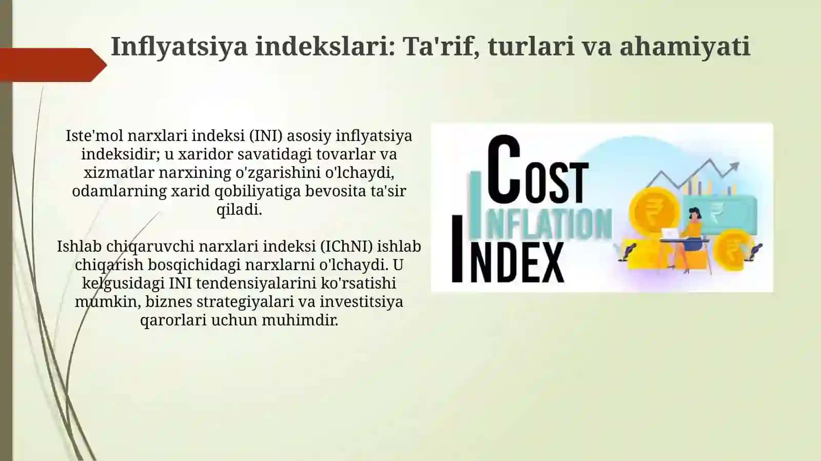 Invistitsiyalarning samaradorligiga inflaytsiyaindeksiningta'siri 3