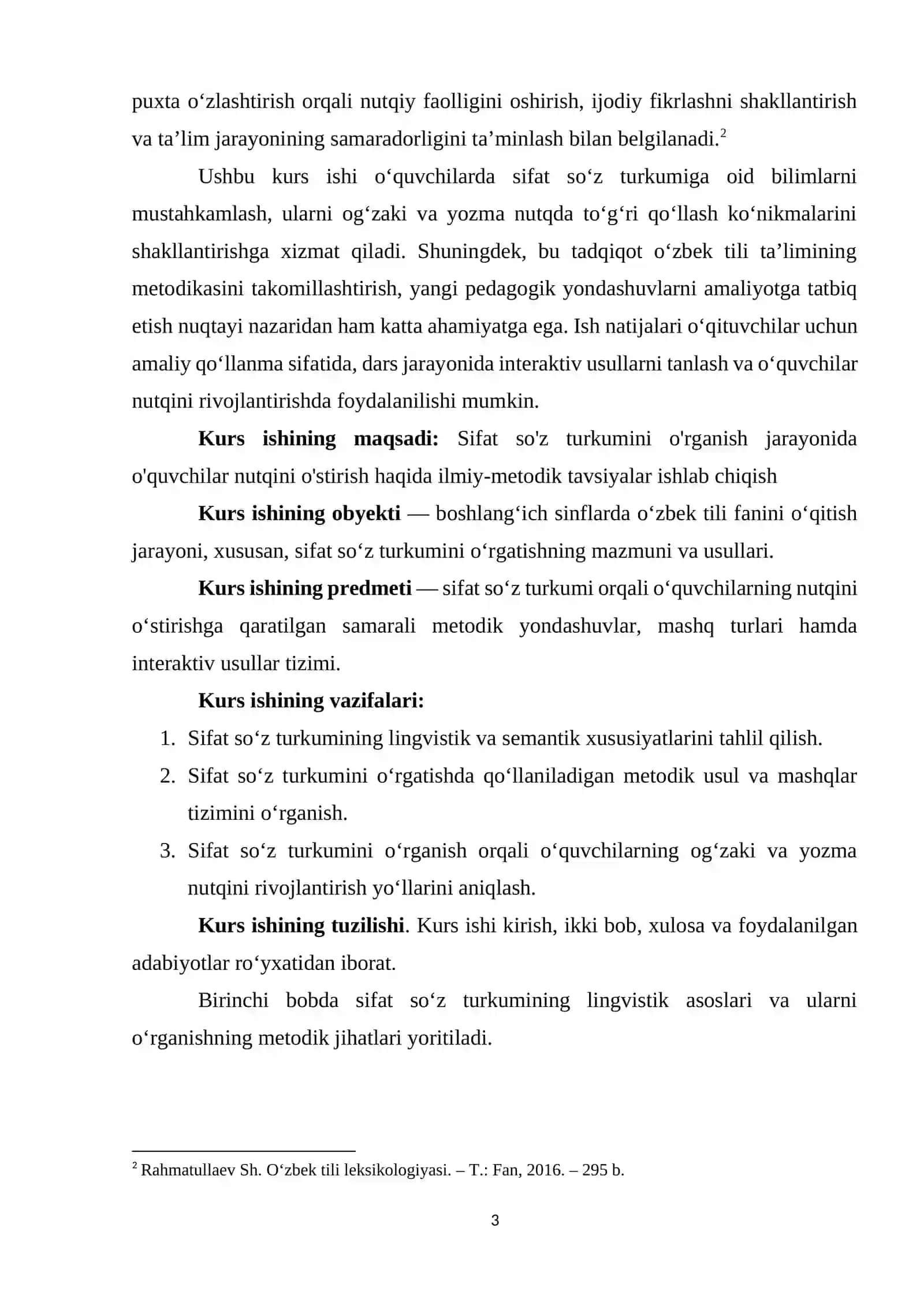 Sifat so‘z turkumi 3