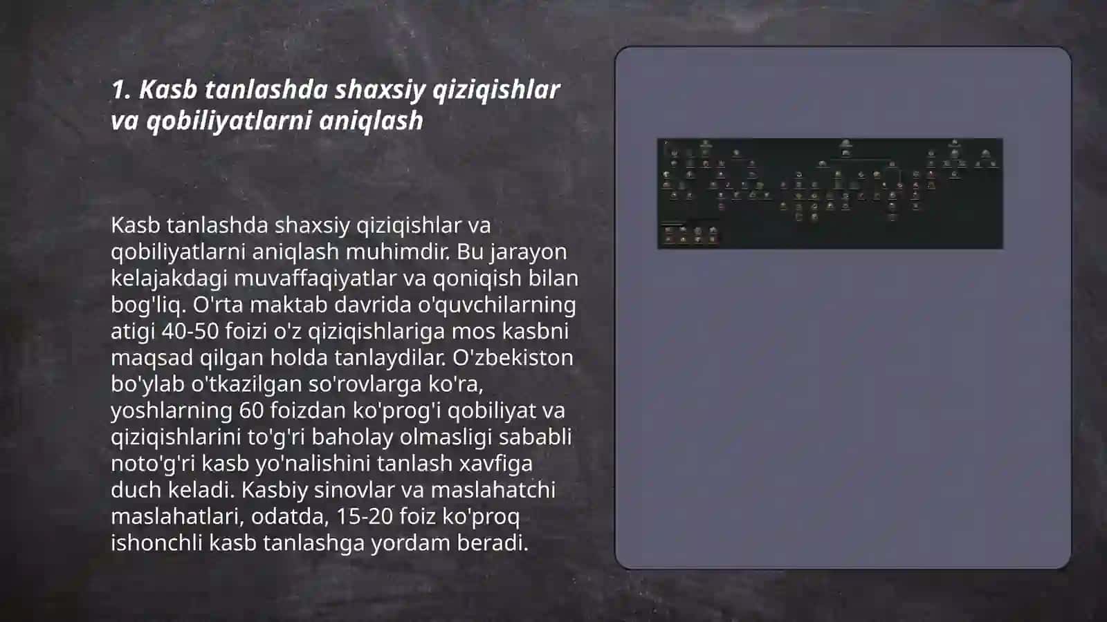 Kasb tanlashda bilish jarayonlarining o'ziga xos jihatlari 3