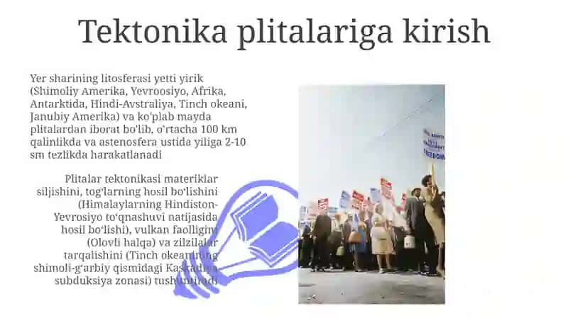 Materiklar tektonikasi tekisliklar tarixi 3