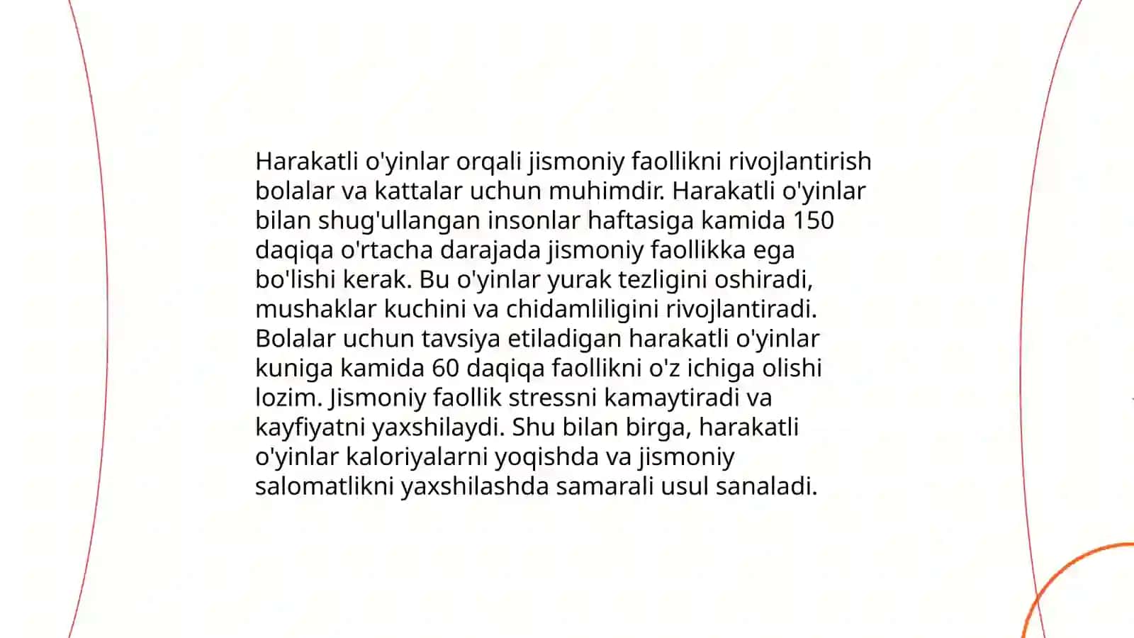 Harakat qobiliyatlarini tarbiyalash uchun jismoniy tarbiya texnologiyasi 3