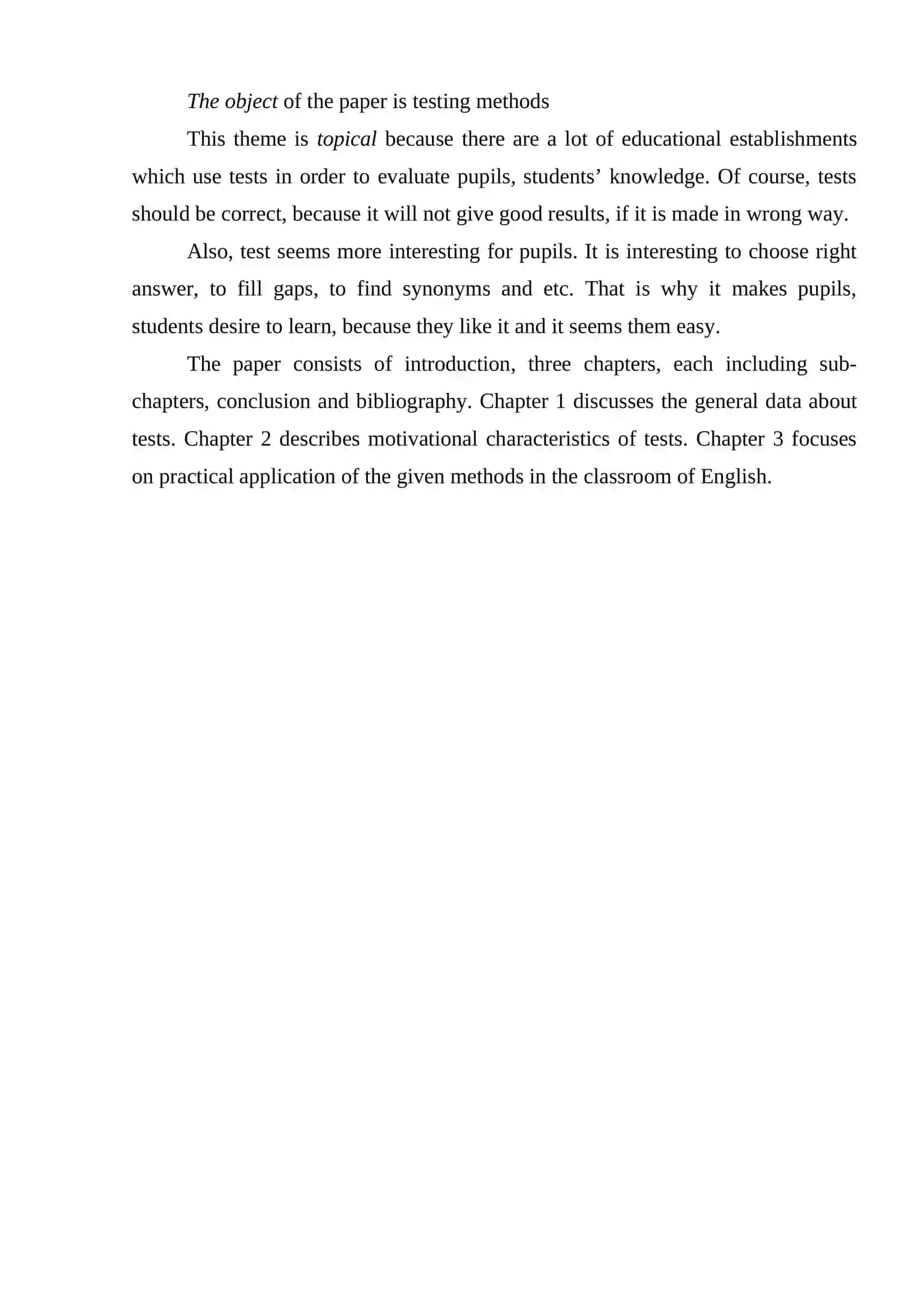Testing and Kinds of Tests on Learning Foreign Language 3