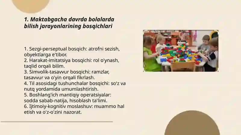 Maktabgacha tarbiya davrida bilish jarayonlari va nutqning rivojlanish qonunyatlari 3