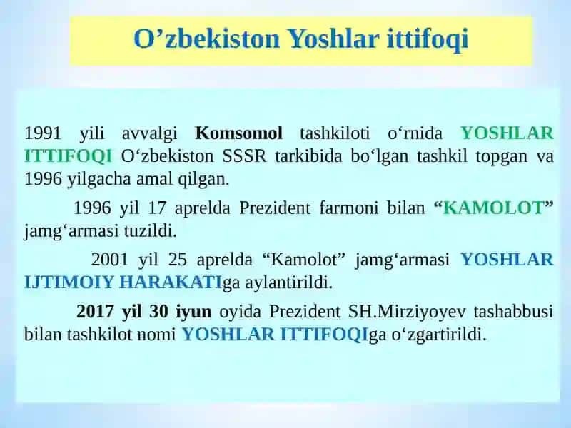 O‘zbekiston respublikasida ta’lim sohasida amalga oshirilgan islohotlar 3