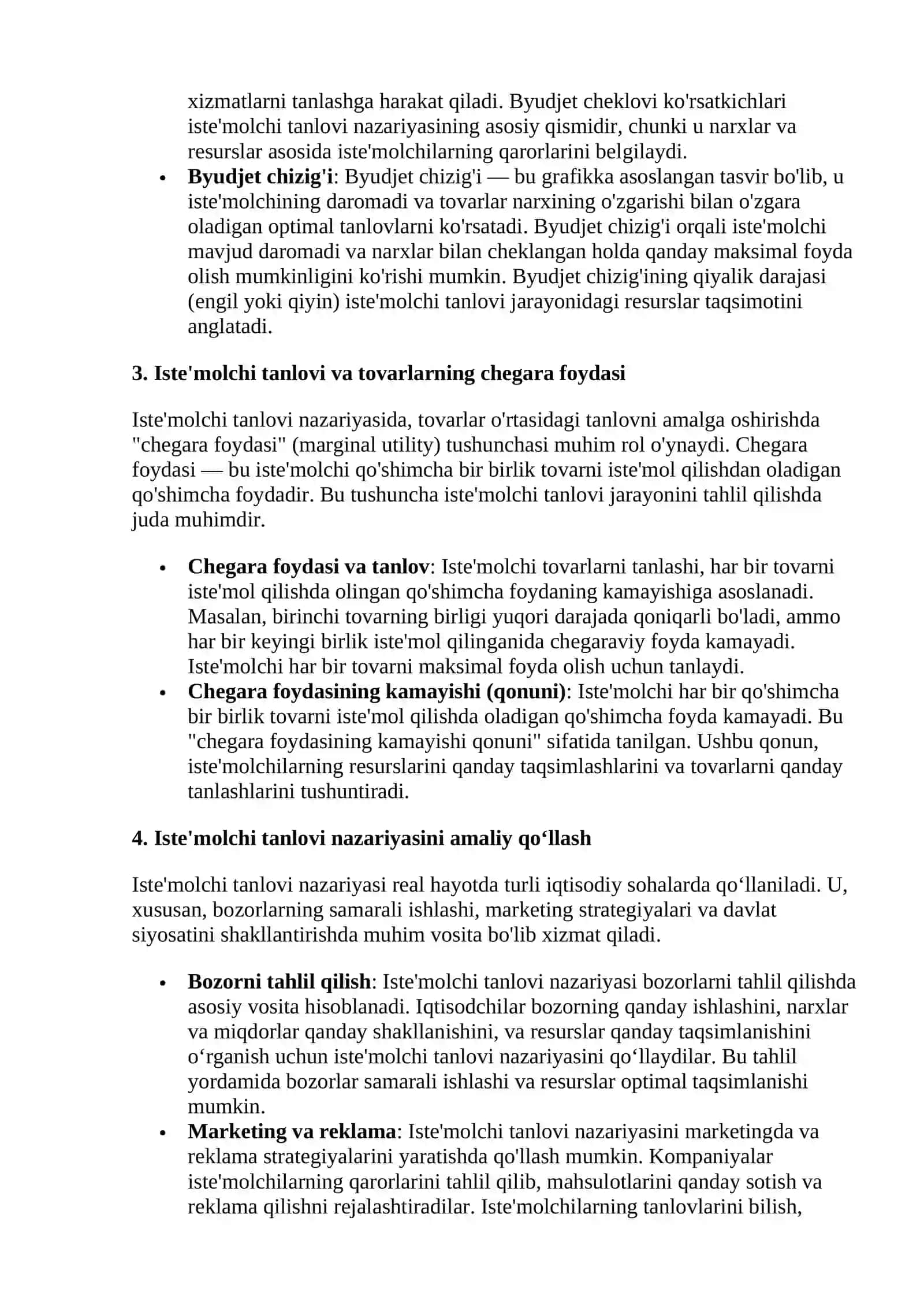 Iste'molchi tanlovi nazariyasi haqida ma'lumot 3