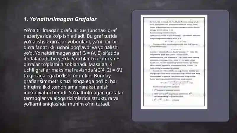 Yo'naltirilmagan Grafalar 3