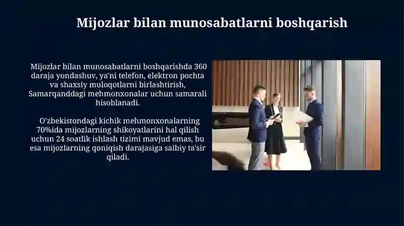 Mehmonxona boshqaruv strukturasi va vazifalari 3