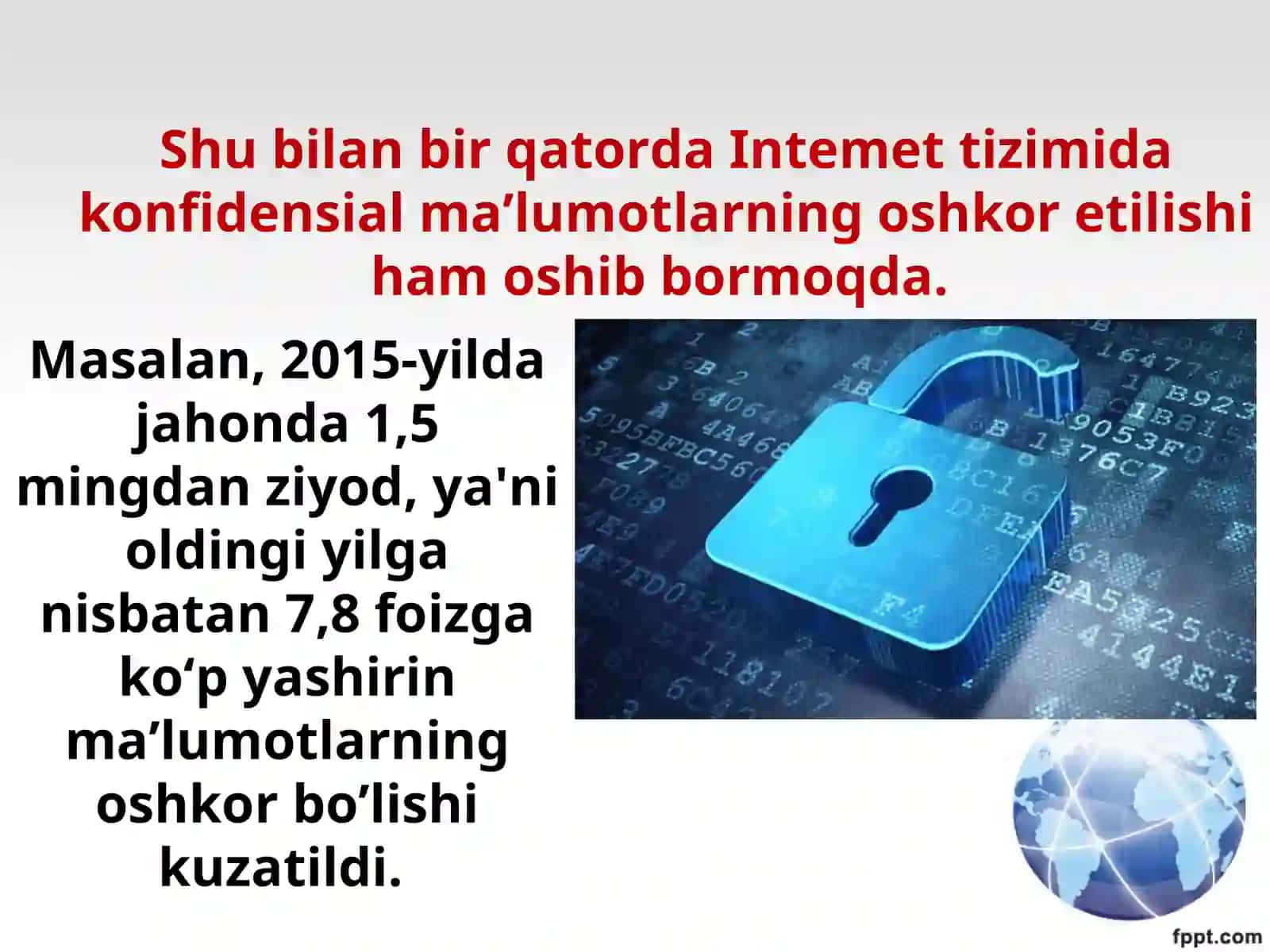 Axborot xavfsizligi tushunchasi va samaradorligi ko‘rsatkichlari 3