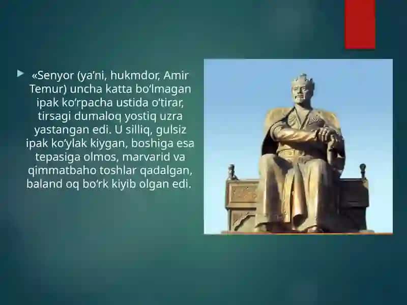 XITOY VA TEMURIYLAR DAVLATI SAVDO VA ELCHILIK ALOQALARI 3