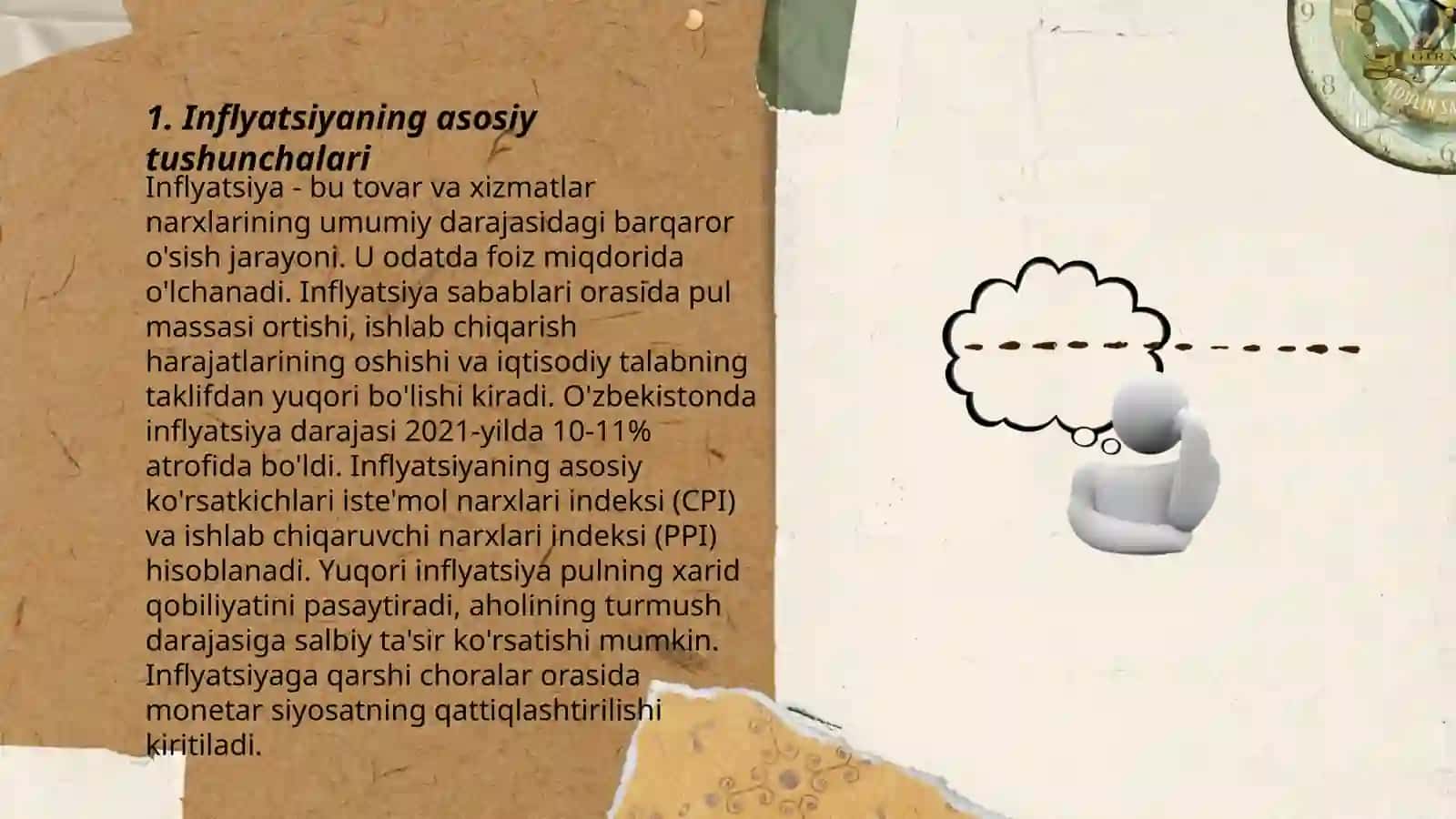 Inflyatsiya va uning namoyon bo'lish shakllari 3