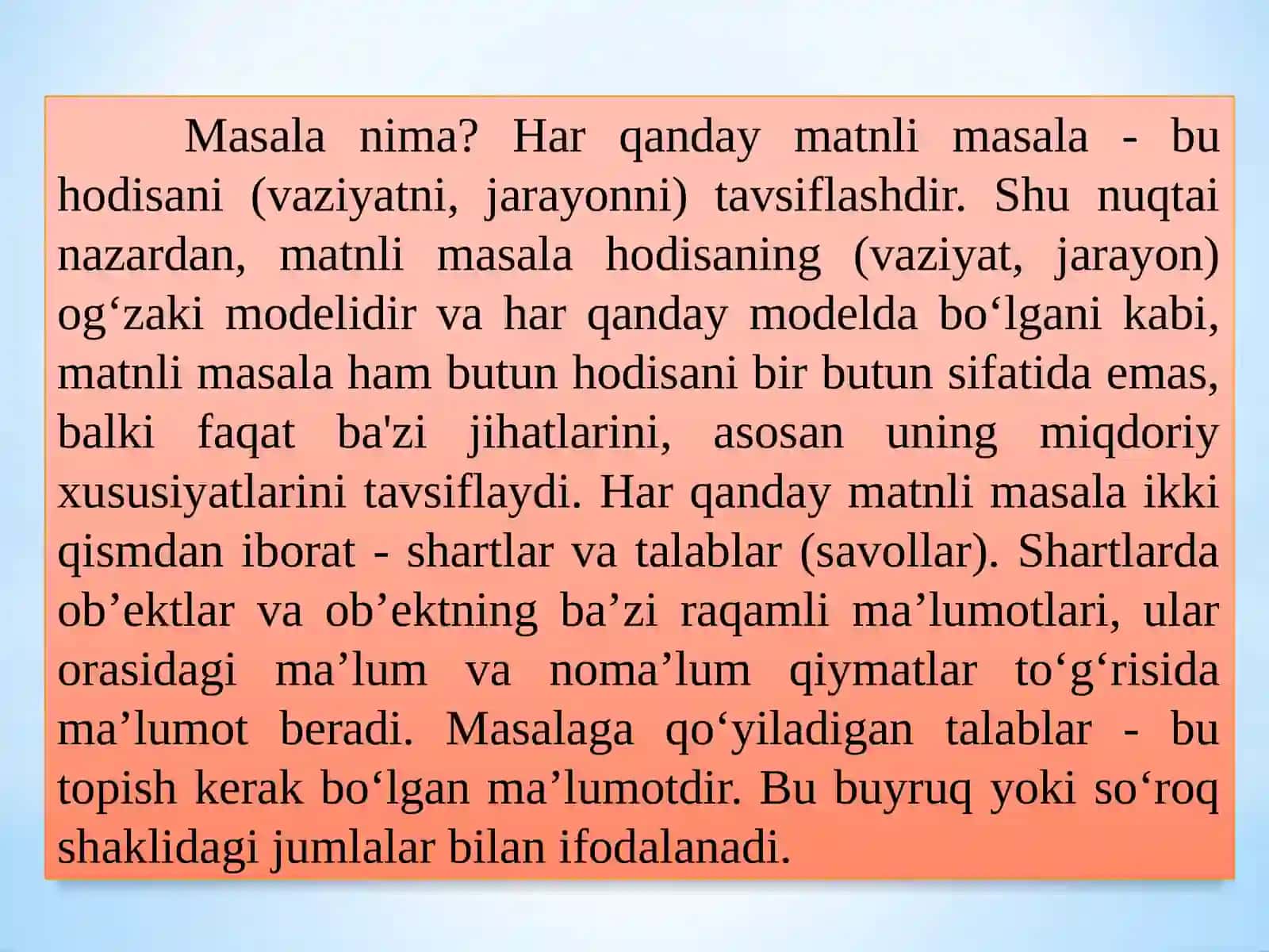 Boshlang‘ich sinf matematika darsliklari mazmuni 3
