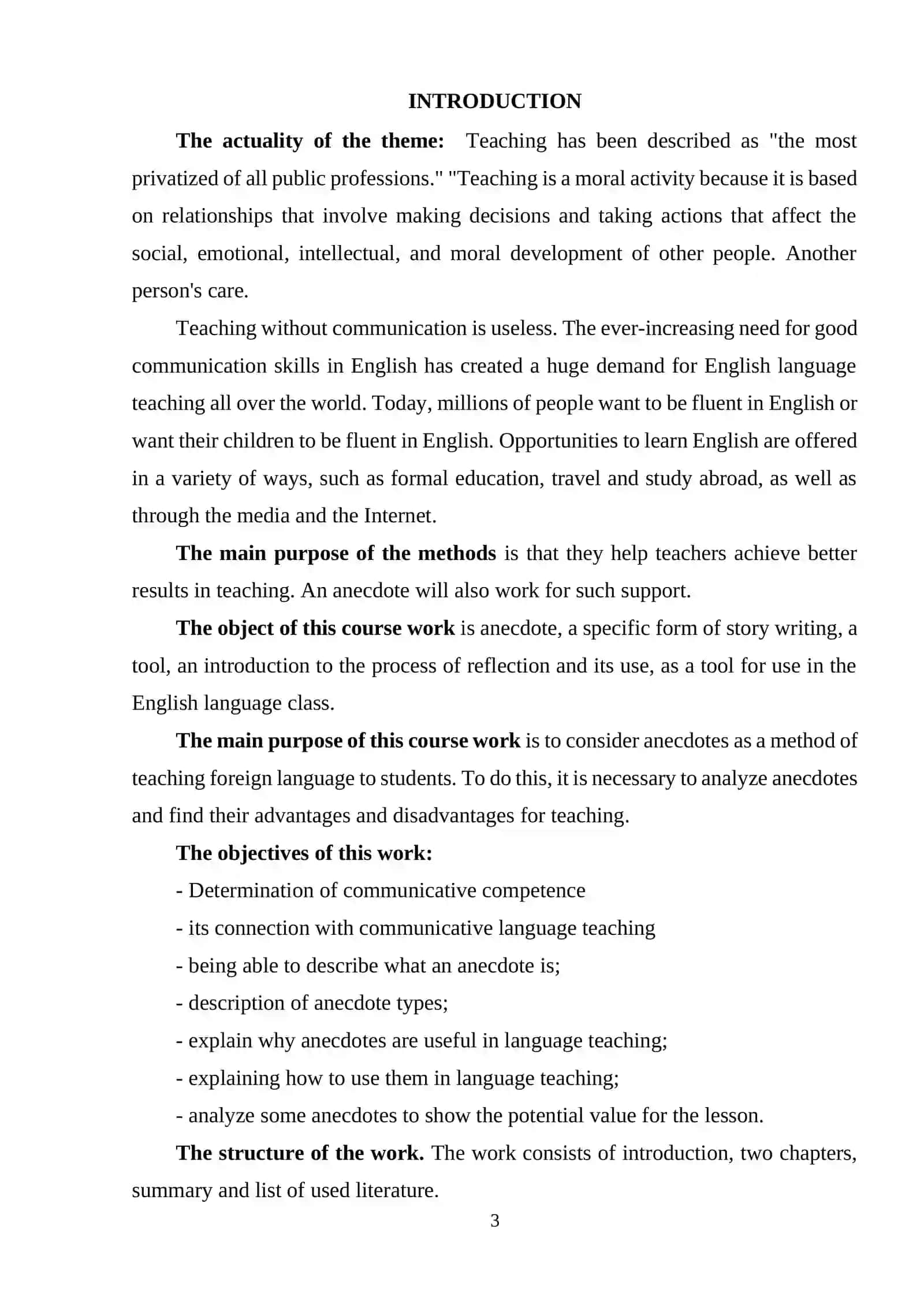 Effective methods of teaching the features of comedies in English classes on the material of literary works 3