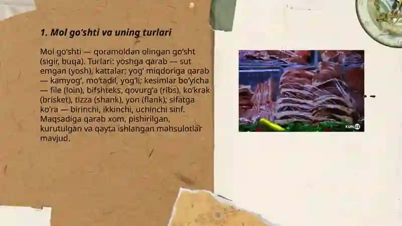 Mol goʻshti va uning turlari 3