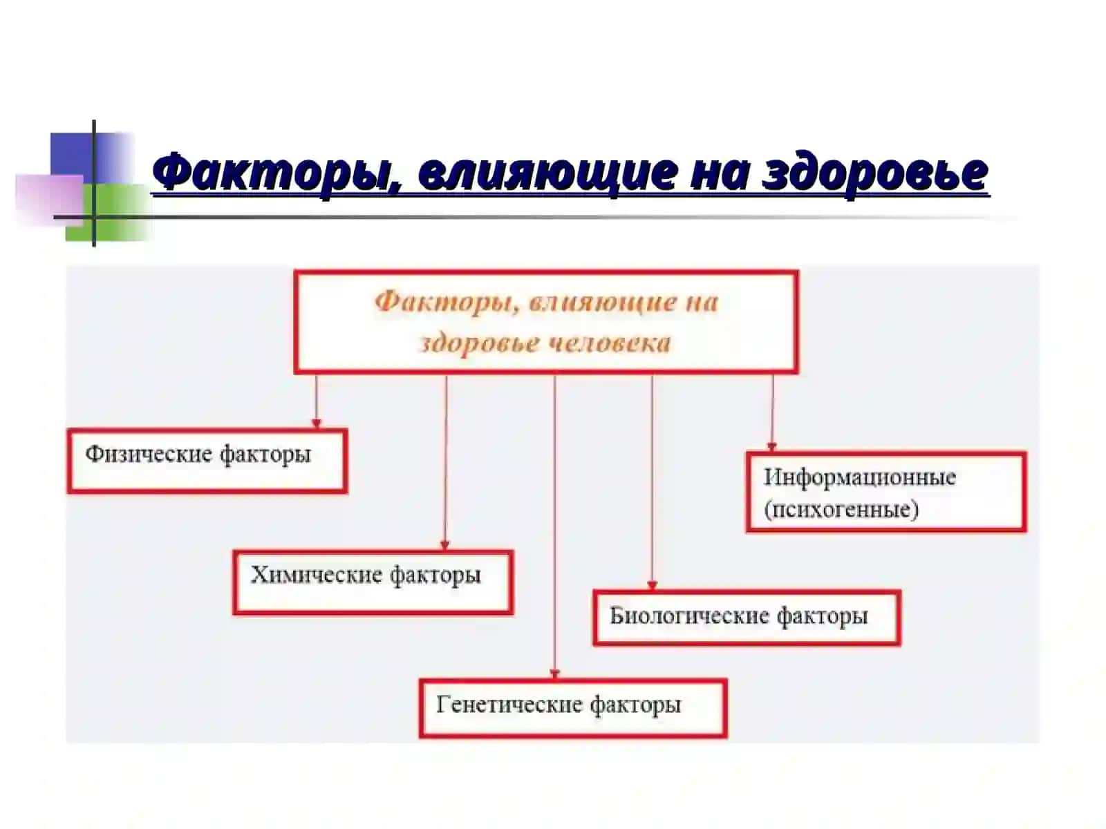Общая характеристика факторов окружающей среды, воздействующих на человека 3