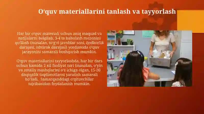 Boshlangʻich sinflarida tarbiya darslarini tashkil etish 3