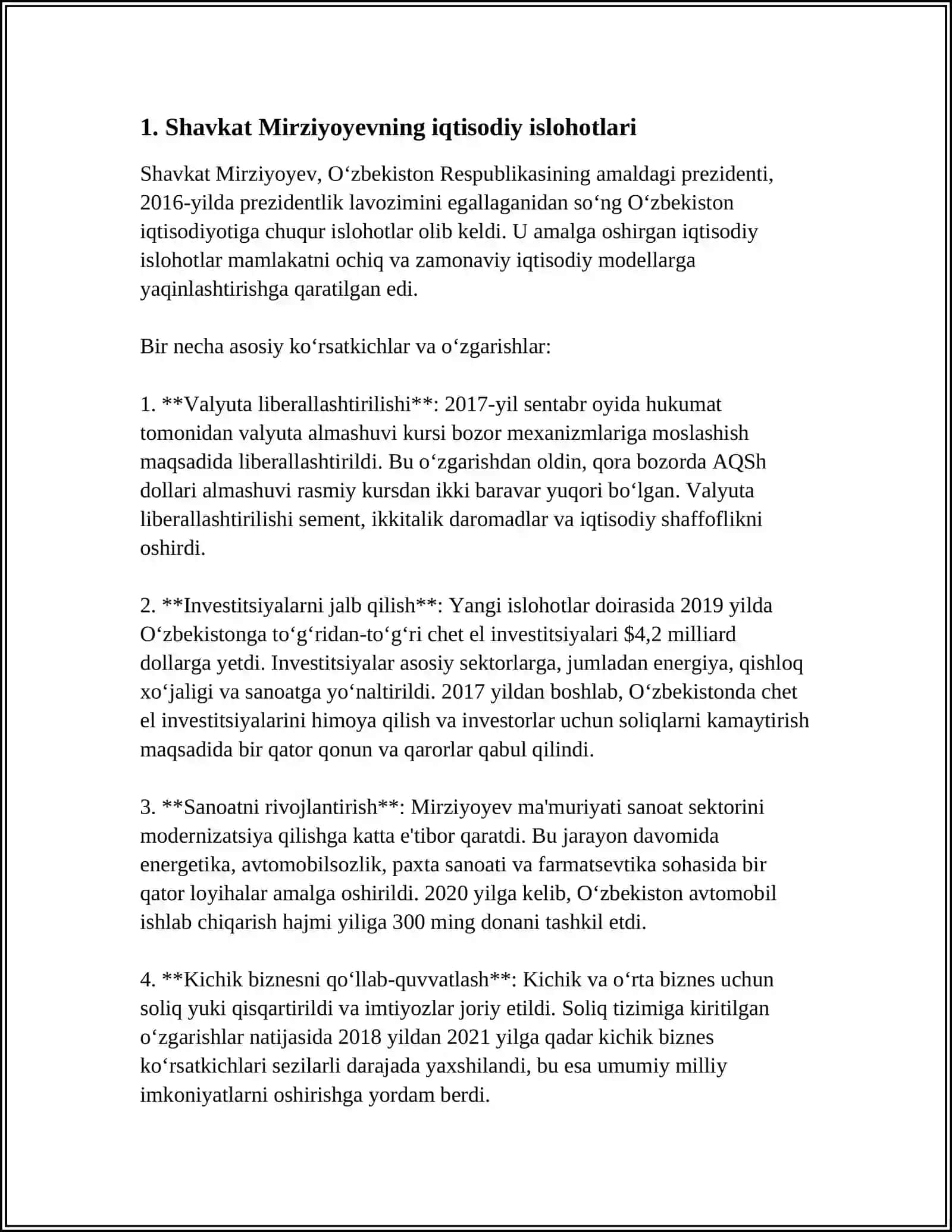 SHAVKAT MIRZIYOYEV - O'ZBEKISTON RESPUBLIKASI PREZIDENTI 3