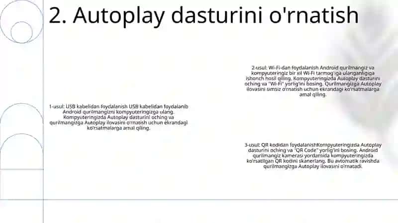 Autoplay Dasturini Kompyuterga OʻRnatish 3