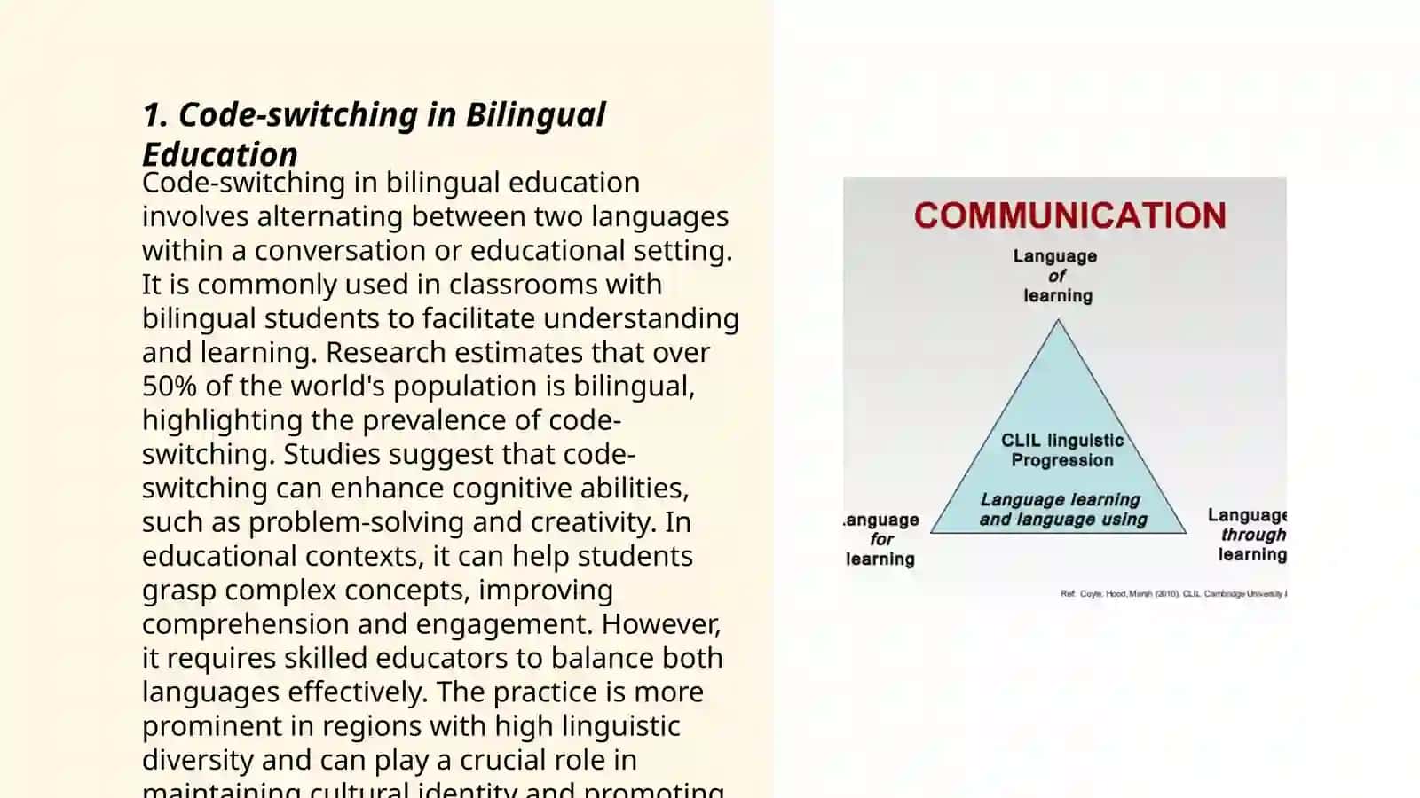 Billingual approaches to language learning 3