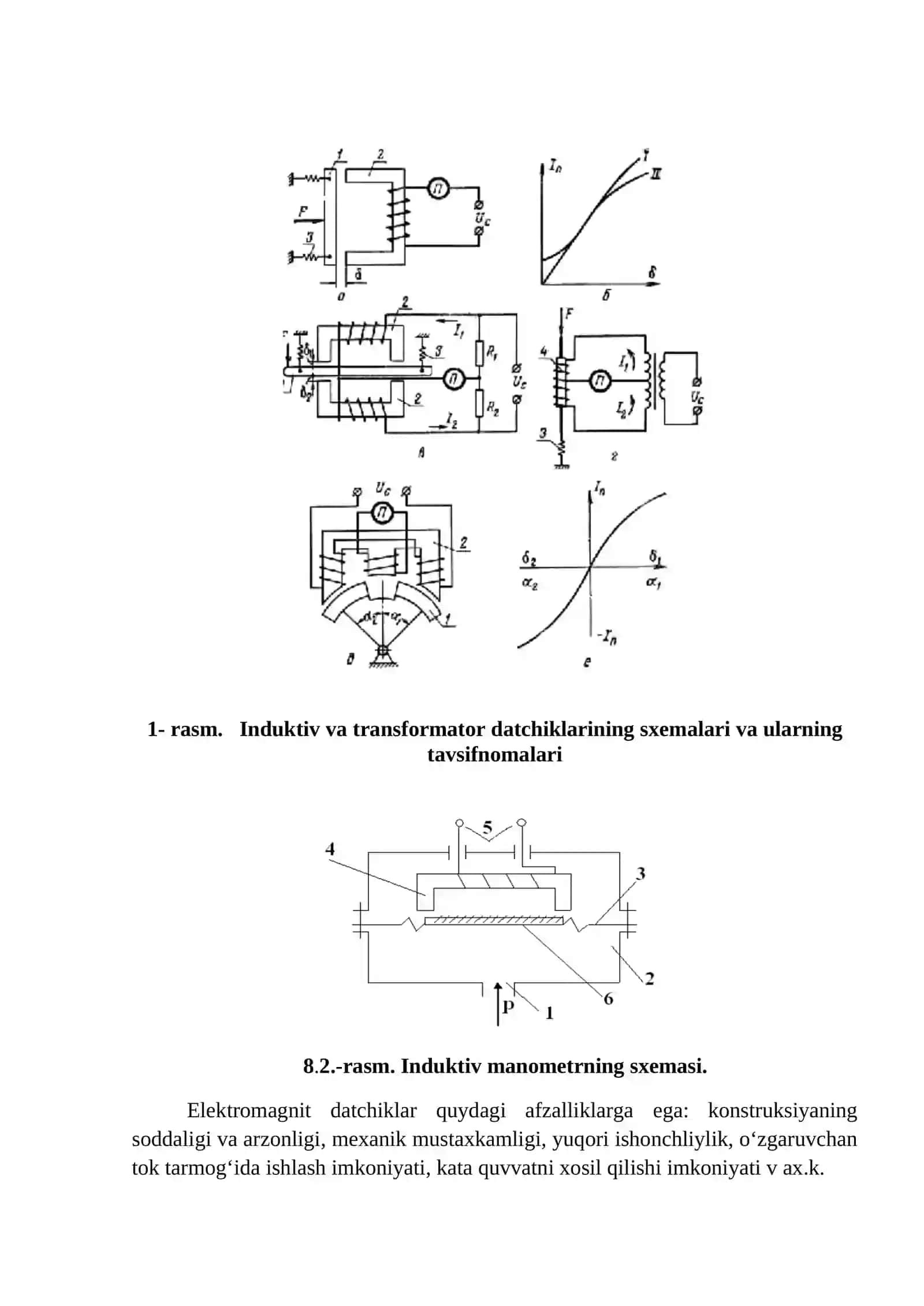 Induktiv, transformatorli, fotoelektrik datchiklar 3
