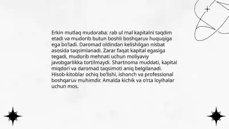 Erkin mutlaq mudoraba 3