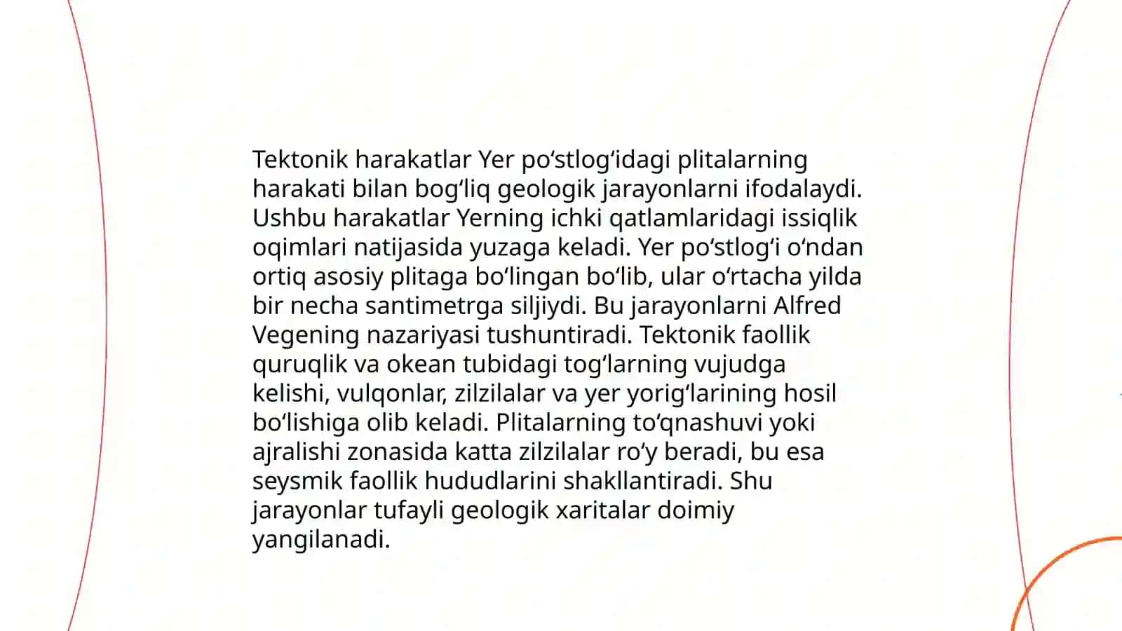 Tektonik harakatlar va Yer plitalari 3