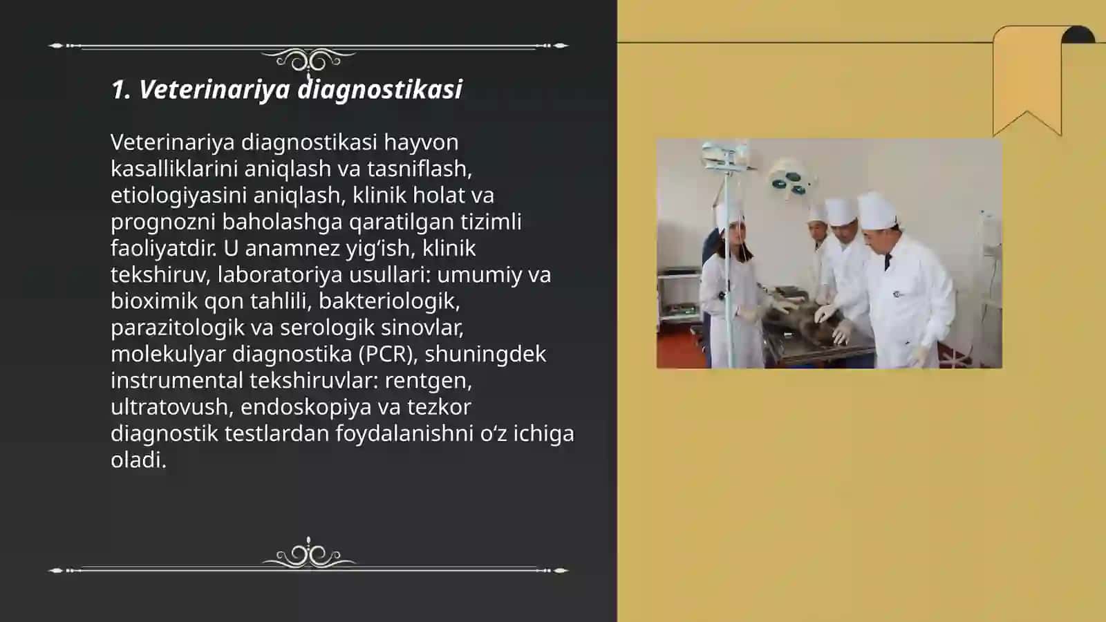 Veterinariyaga oid atama va tushunchalar 3
