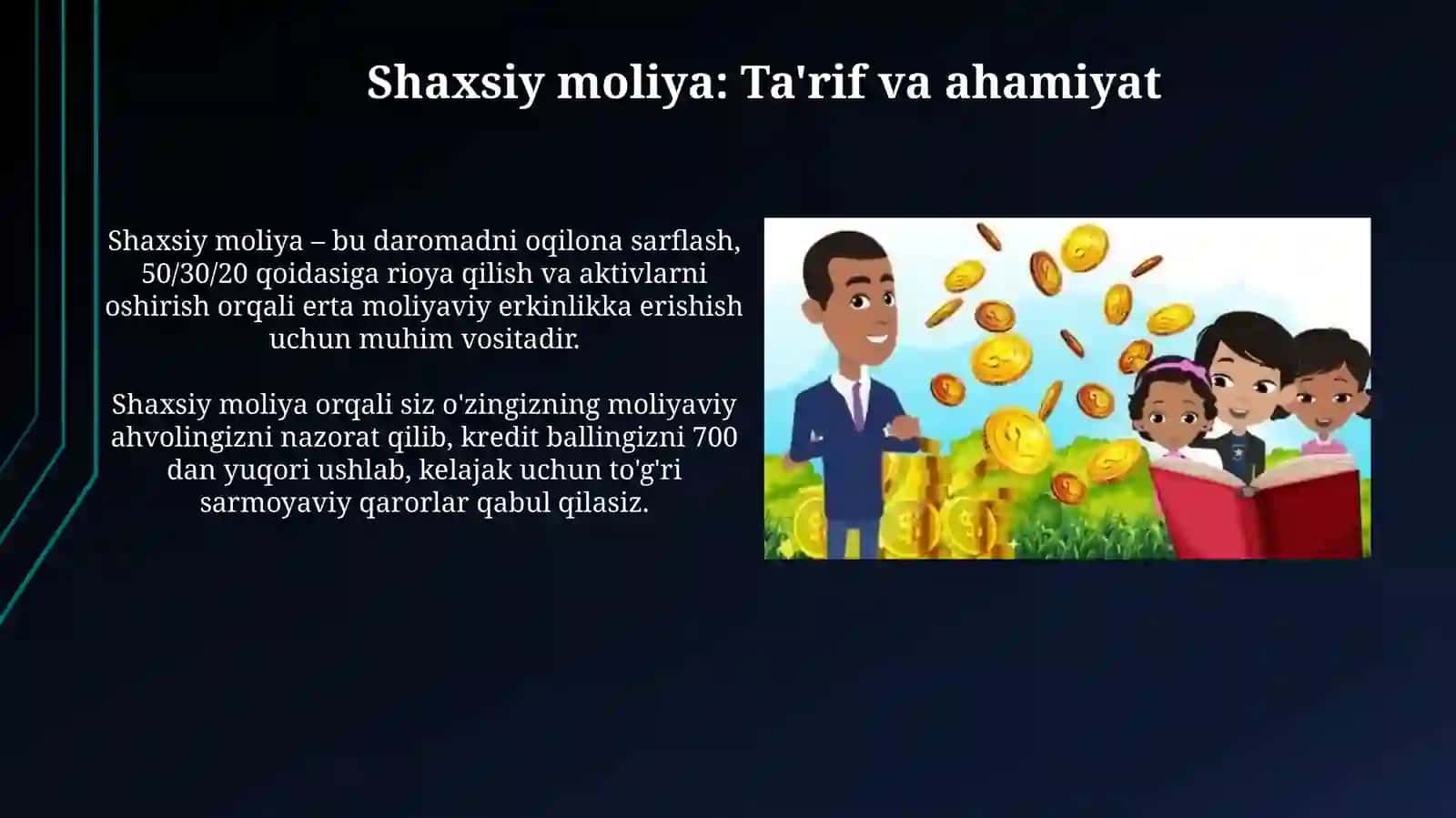 Personal moliyaning funksiyalari va tamoyillari 3
