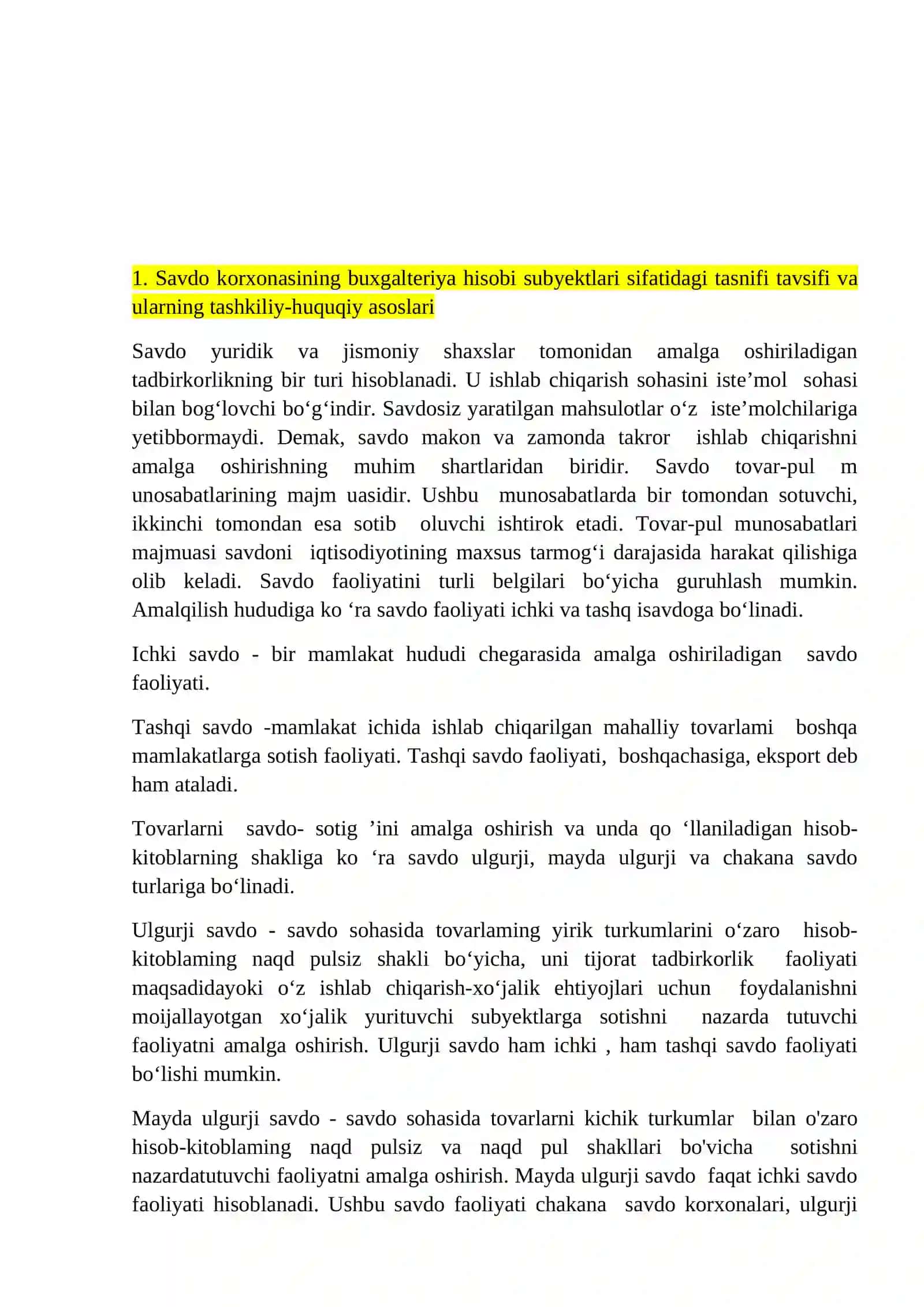 Muomala xarajatlari hisobi 3