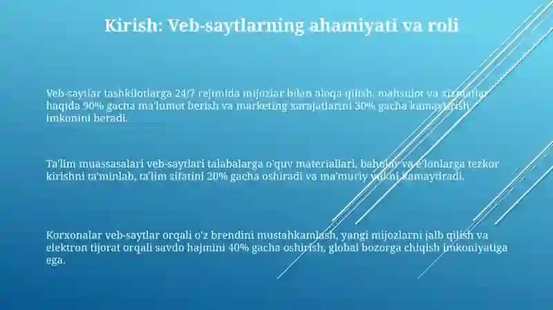 Veb saytlarni yaratishda Joomla CMS texnalogiyasini qo'llash 3