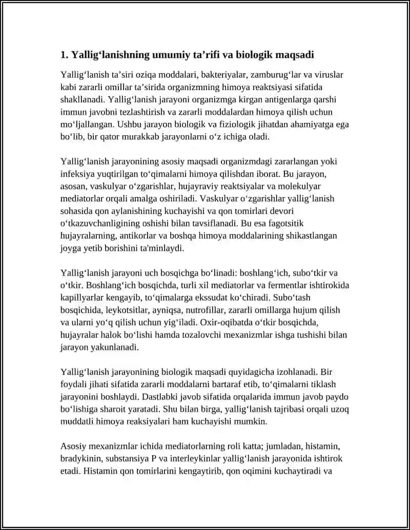 Yalligʻlanish jarayoni va uning nomlari 3