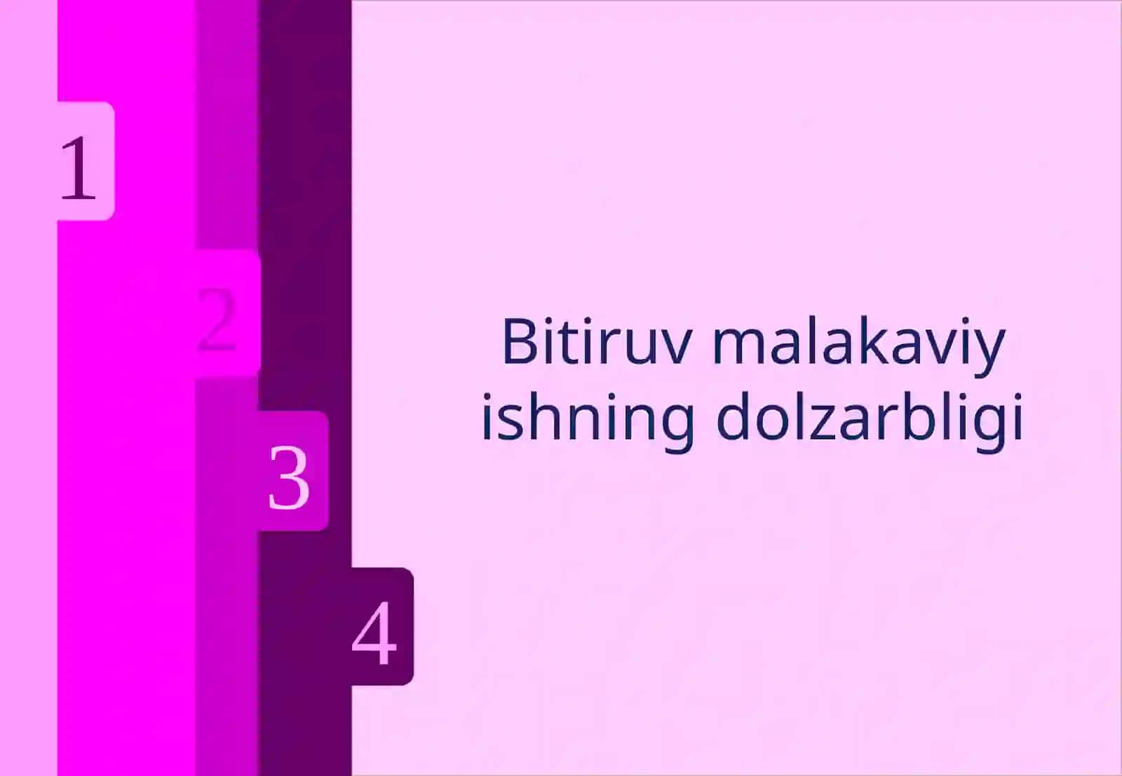 "Motor afaziyada nutqni tiklashning erta bosqichida olib boriladigan logopedik ishlar" mavzusidagi BITIRUV MALAKAVIY ISHI TAQDIMOTI 3