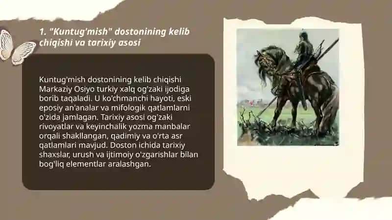 Kuntug'mish dostoni haqida 3