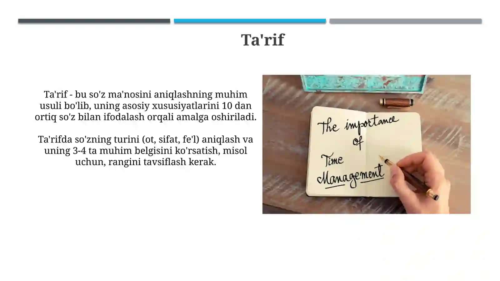 So'z ma'nosini tushuntirish usullari 3