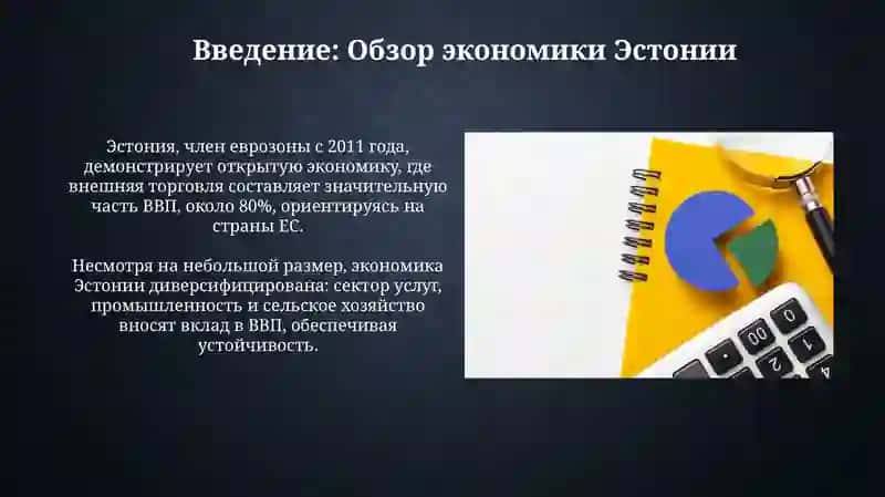 Анализ макроэкономических показателей Эстонии 3