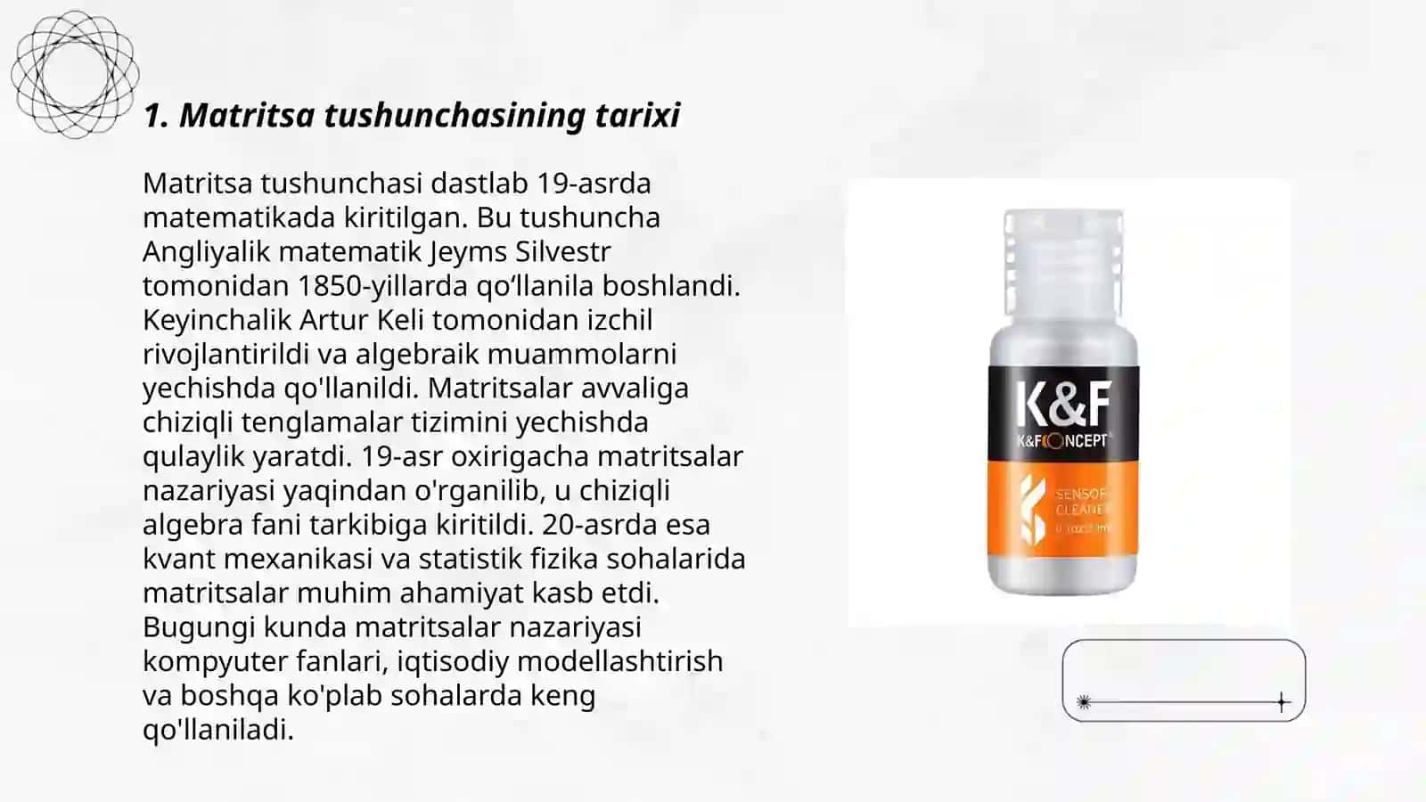 Matritsa tushunchasi 3