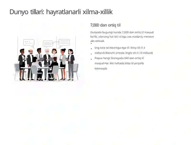 Dunyo tillari xususida qiziqarli ma'lumotlar 3