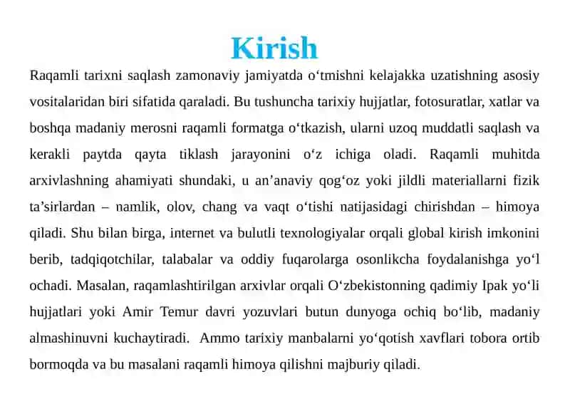 Raqamlitarix nisaqlash 3
