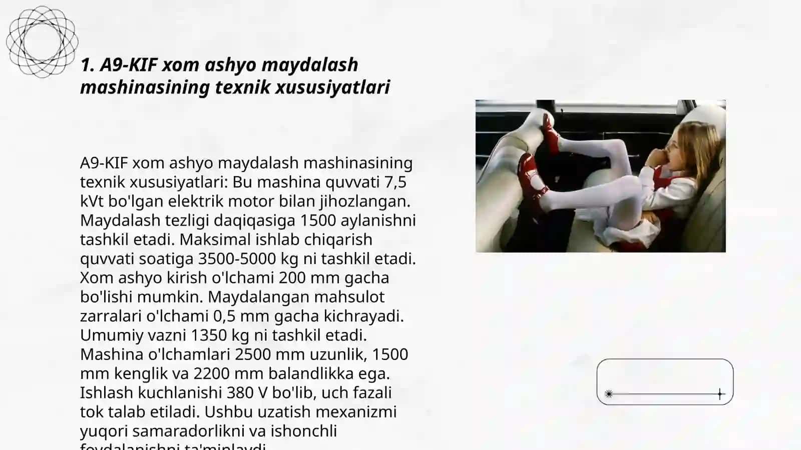 A9-KIF xom ashyo maydalash mashinasi 3