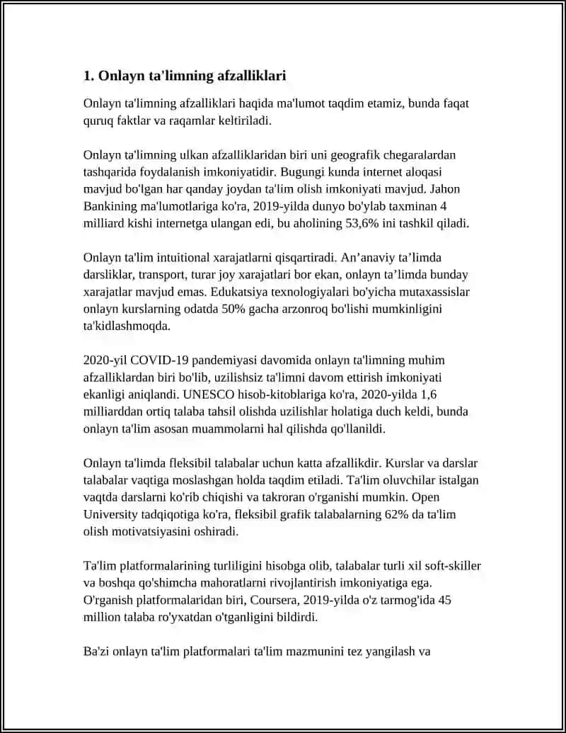 OCHIQ OMMAVIY ONLAYN KURSLAR 3