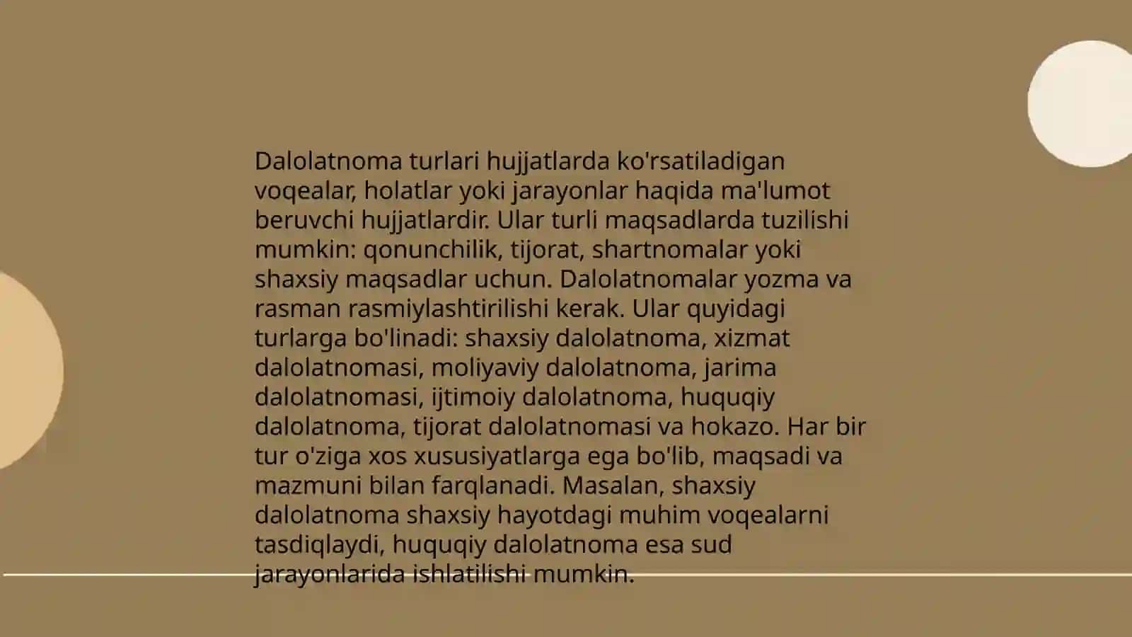 Dalolatnoma va vasiyatnoma 3
